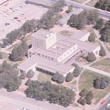 Zimmerman Library Aerial View
